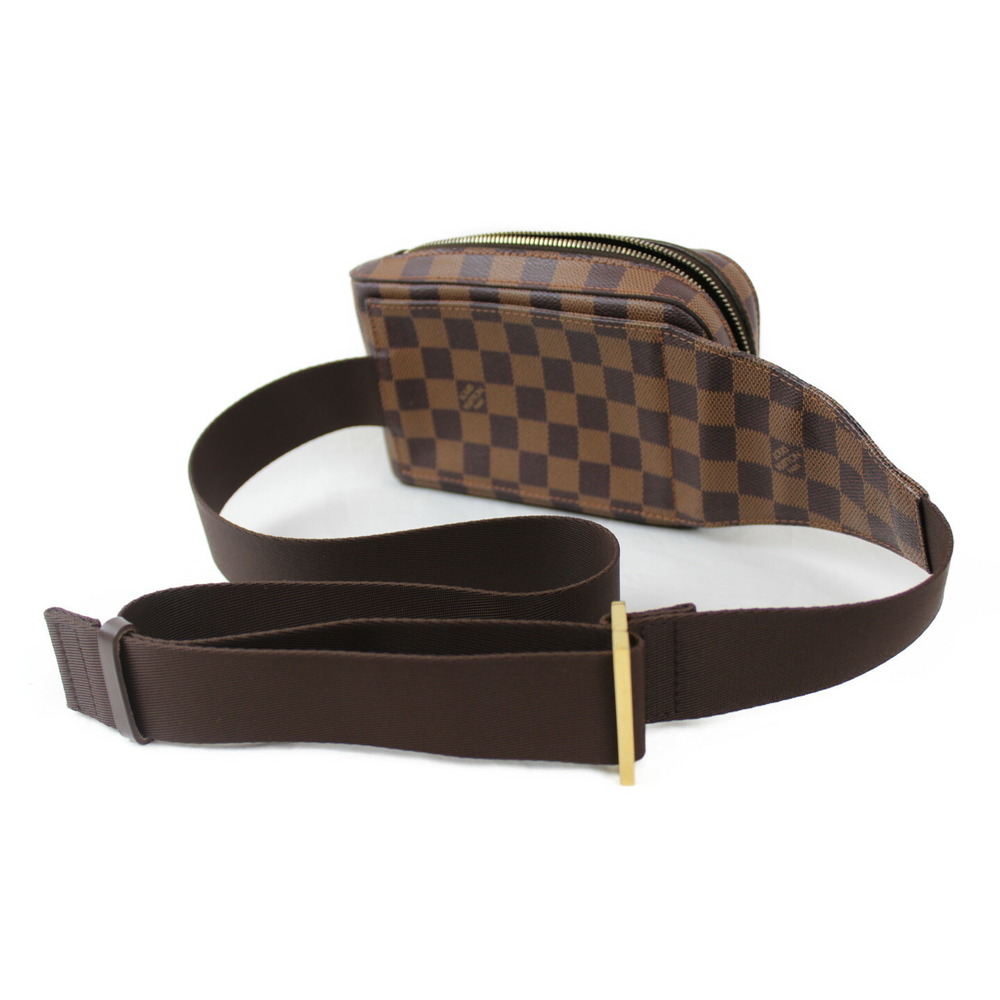 Louis Vuitton Bag Damier Pouch Waist Geronimos Body Brown - Picture 7 of 7